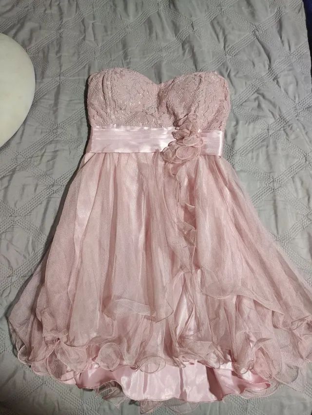 Vestido rose sale olx