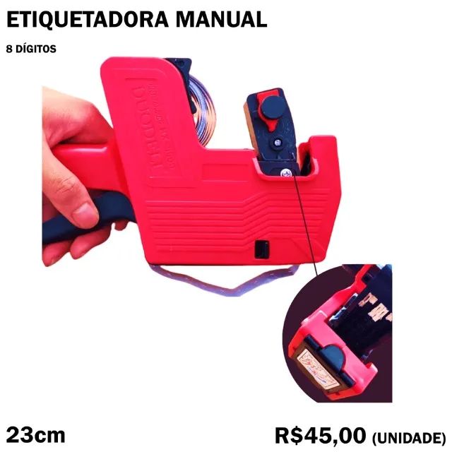 Etiquetadora Manual - 8 Dígitos64840795802881120