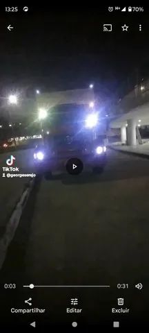 Jogo de luz led com controle 