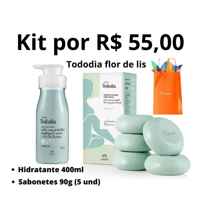 Kit Natura Tododia - Beleza e saúde - Vista Alegre, Jaboatão dos Guararapes  1179515162 | OLX