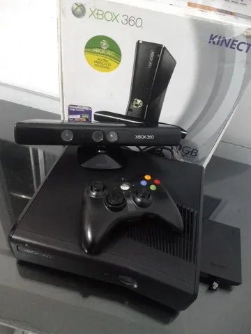 Xbox 360 Slim Bloqueado+kinect+2 Controles+31 Jogos Originais Em Hd -  Desconto no Preço