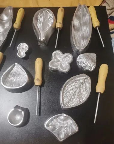 Kit frisadores moldes Eva Alumínio fundido  - Foto 3