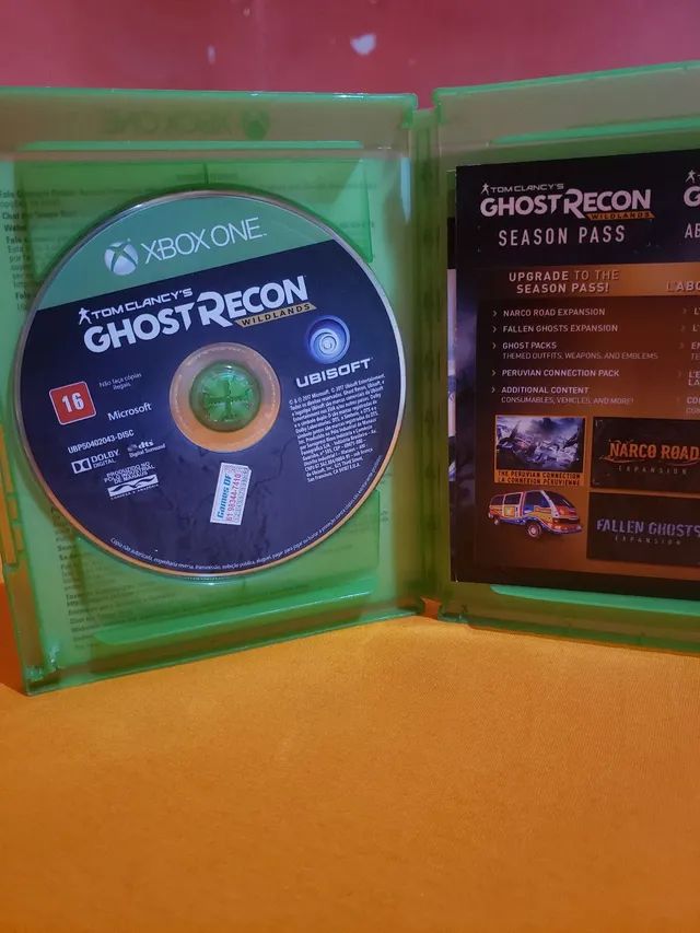 Jogo Mídia Física Ghost Recon Wildlands Para Xbox One