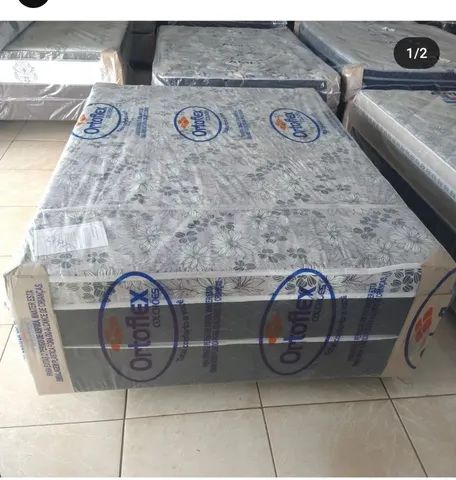 CAMA UNIBOX CASAL ESPUMA NOVA,ALTO PADRÃO 