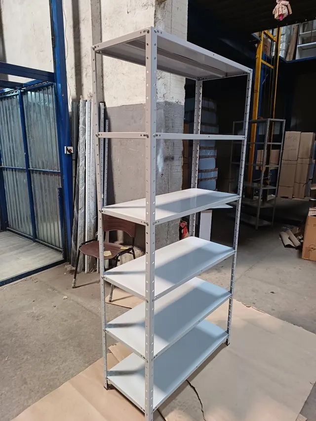 Vendo estante de aço 0,30 cm 6 bandejas.( só novas  )Lê a Descrição  - Foto 6