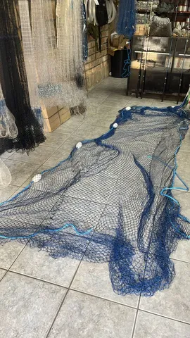 Redes 30mt para piscicultura para manejo de peixe