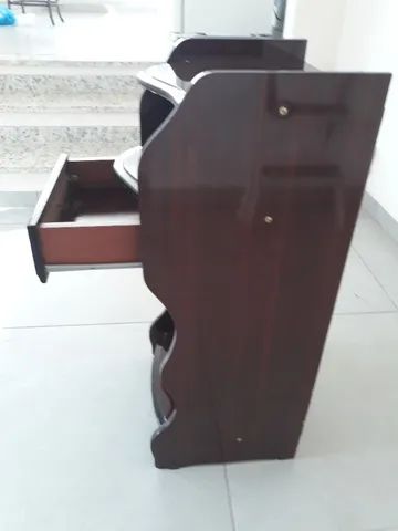 Criado mudo, tamanho 75 cm X 33 cm X 35 cm , com uma gaveta - Foto 3
