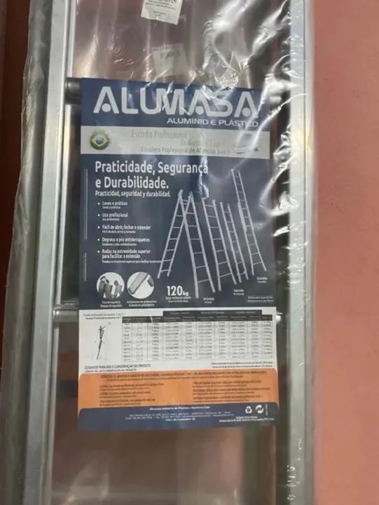 Escada de alumínio extensiva - Foto 3