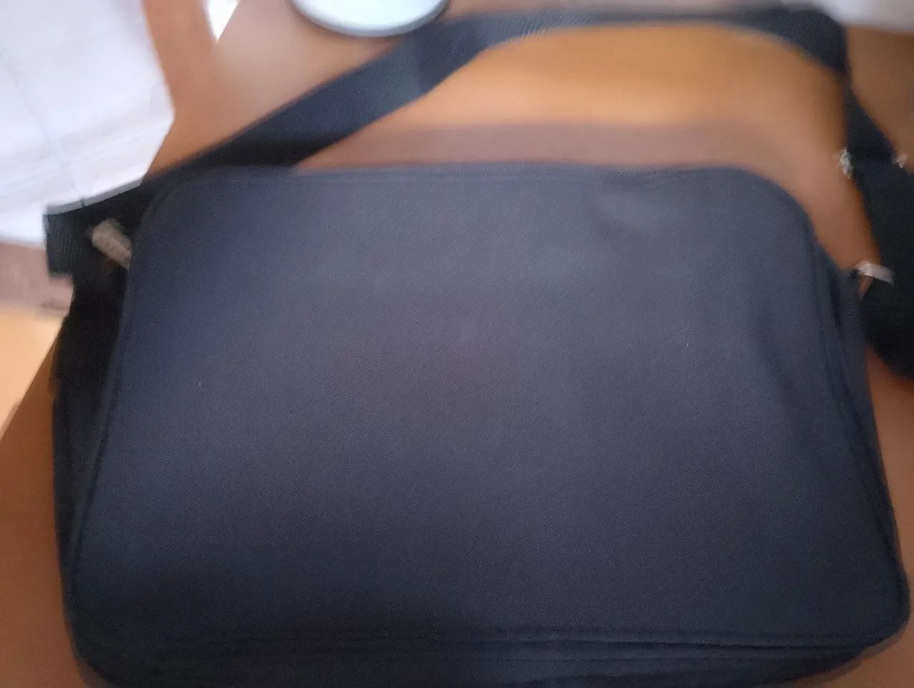 Bolsa de Ombro Preta Denlex, sem uso  - Foto 2