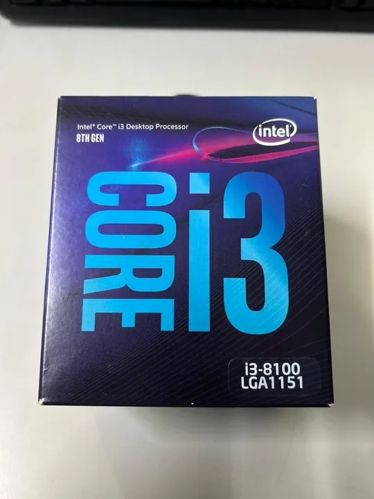 Processador Gamer Intel Core I3-8100