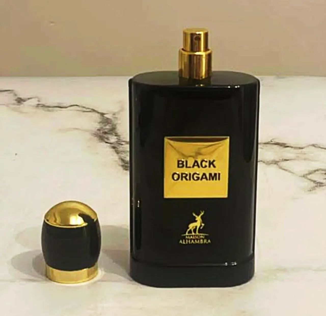 PERFUME ÁRABE BLACK ORIGAMI - 100 Original - Lacrados  - Foto 2