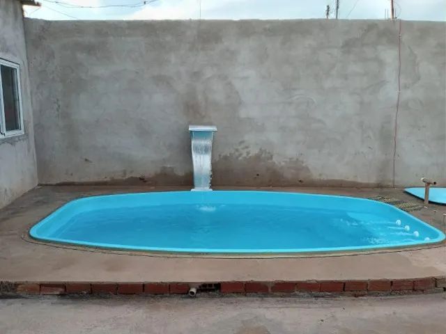 Piscina de Fibra STYLLUS 4 - 4,50x2,50x1,10  Completa aquecida 