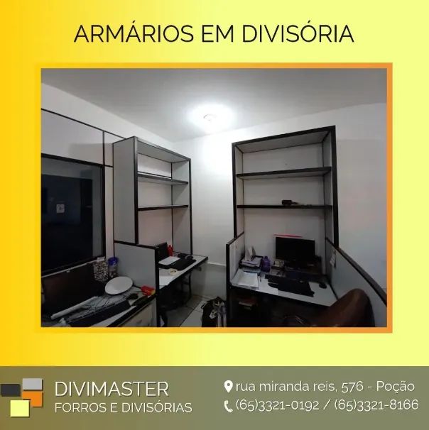 Divisórias P/Escritório (Instaladas) - Foto 4
