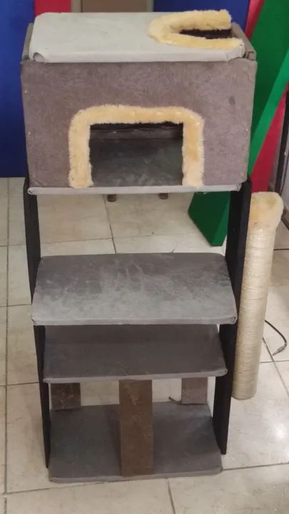 Casinha e Arranhador de Gato - Black Friday - Foto 5