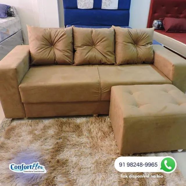 Fábrica De sofás e camas Box. Coliseu com o kit conforto  - Foto 2
