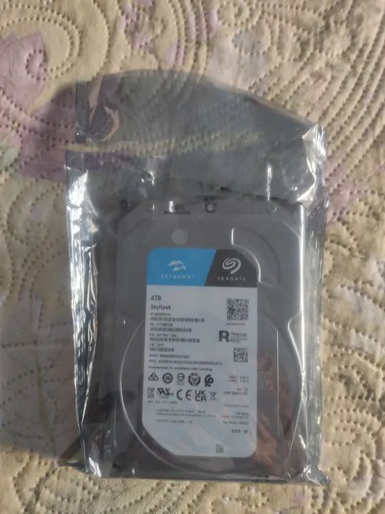 HD Seagate SkyHawk 4TB SATA - Foto 5
