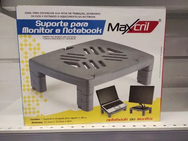 Suportes p/monitor/Notebook ou TV - 02 Peças - Foto 4