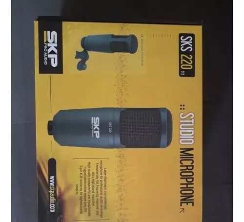 Microfone Studio Skp Pro Audio Sks-220 (brinde 1cabo 2m) - Foto 5