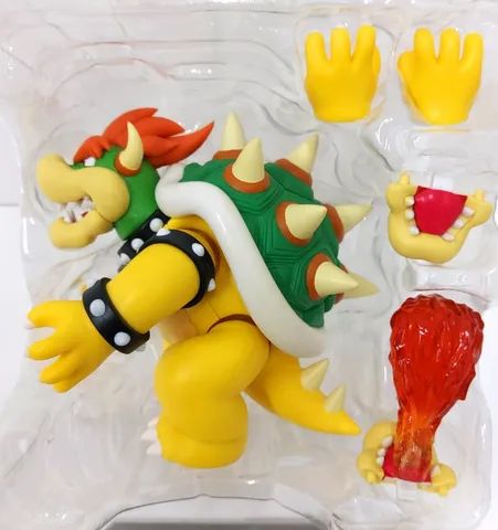 Bandai Sh Figuarts Super Mario Bros - Bowser - Original - Foto 4
