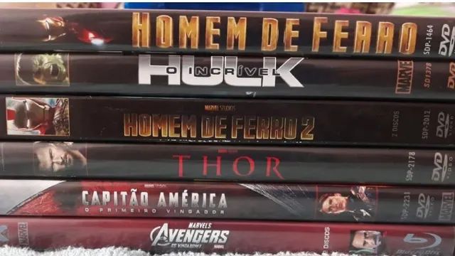 DVDs Marvel primeira fase - Foto 2