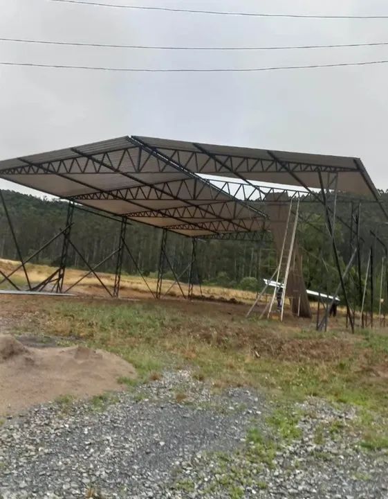 Barracao estrutura metálica  - Foto 3