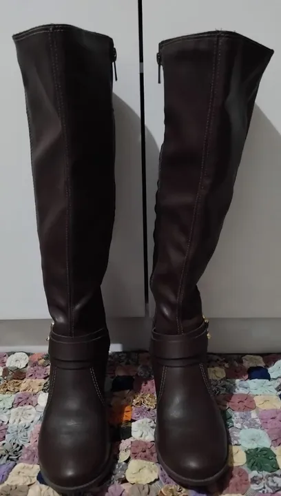 Bota Dakota Cano Longo Marrom