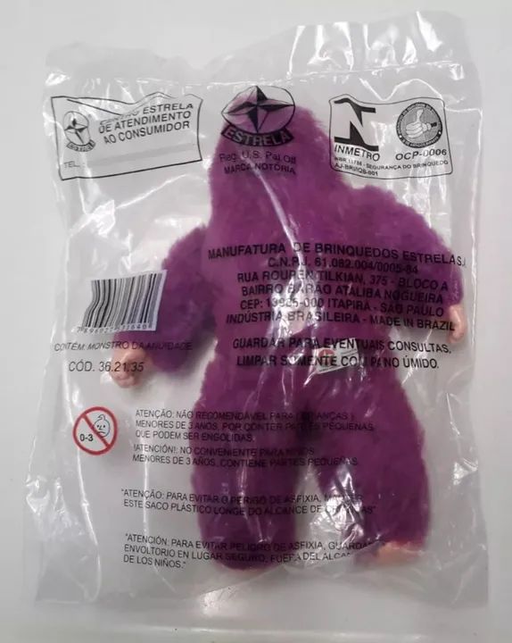 Pelúcia Monstro da Anuidade Caixa, da Estrela (Original 2007) - Foto 6