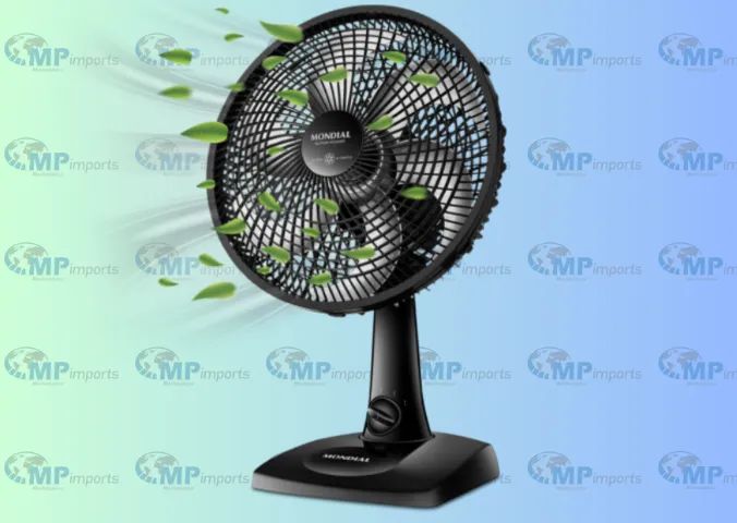Loja MP Imports: Ventilador de Mesa 40cm Mondial Super Power VSP-40-B 6 Pás 3 Velocidades 