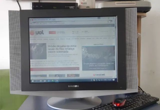 Monitor TV samsung 20 polegadas - aceito oferta - Foto 2