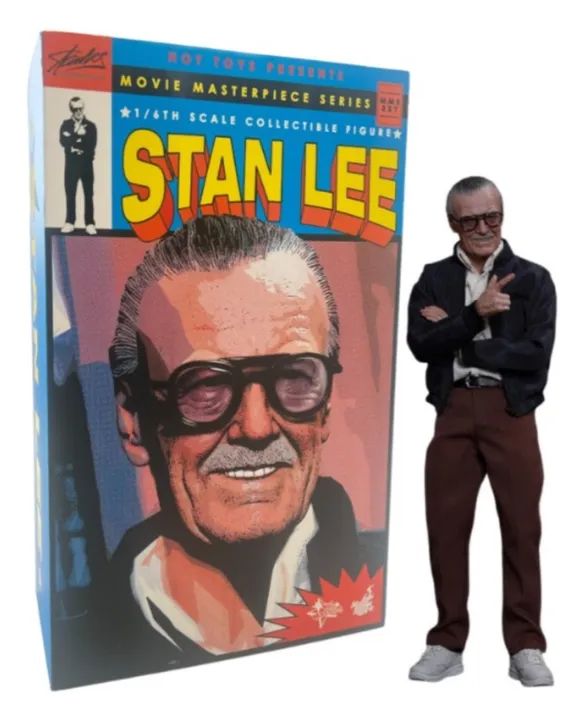 Figura de ação Stan Lee - Hot Toys