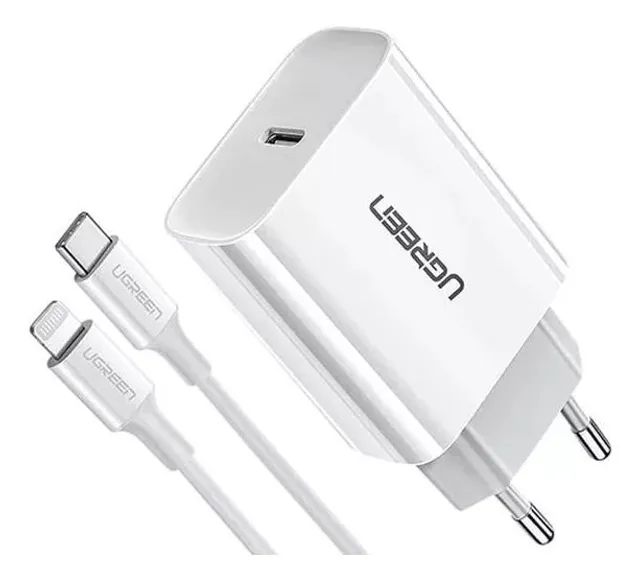 Carregador + Cabo para iPhone - Ugreen é marca recomendada pela própria Apple!