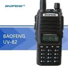 Rádio Comunicador Baofeng Uv-82 Novo Fone Antena 