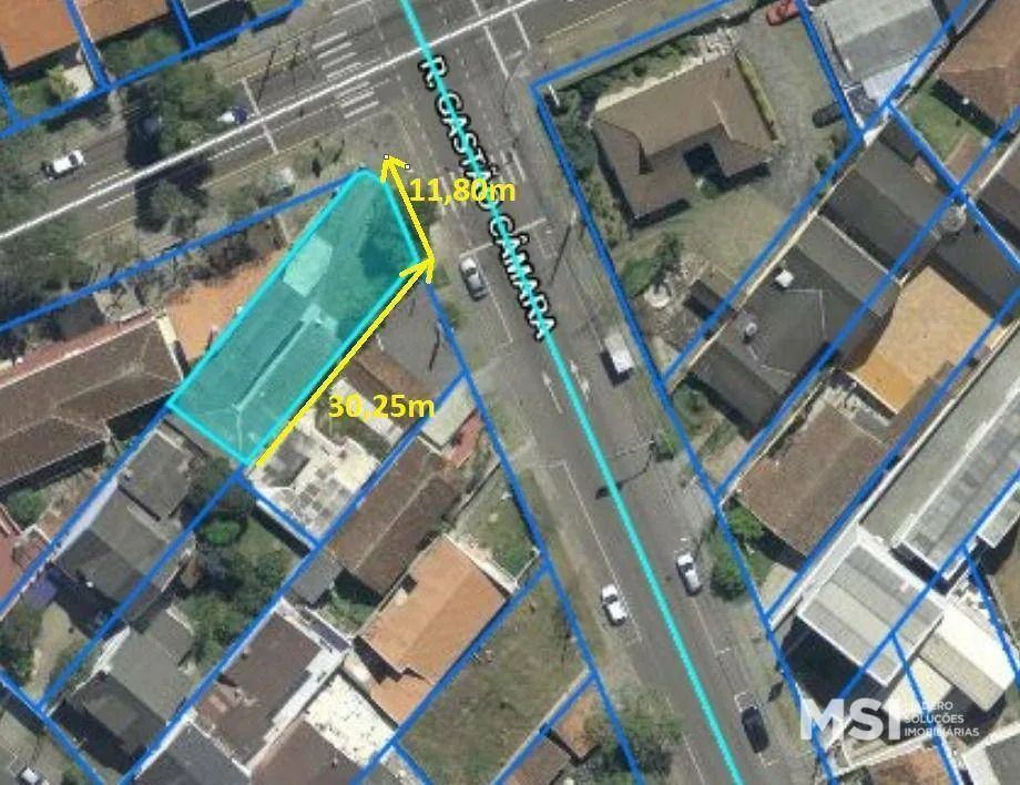 Terreno à venda, 357 m² por R$ 1.050.000,00 - Bigorrilho - Curitiba/PR