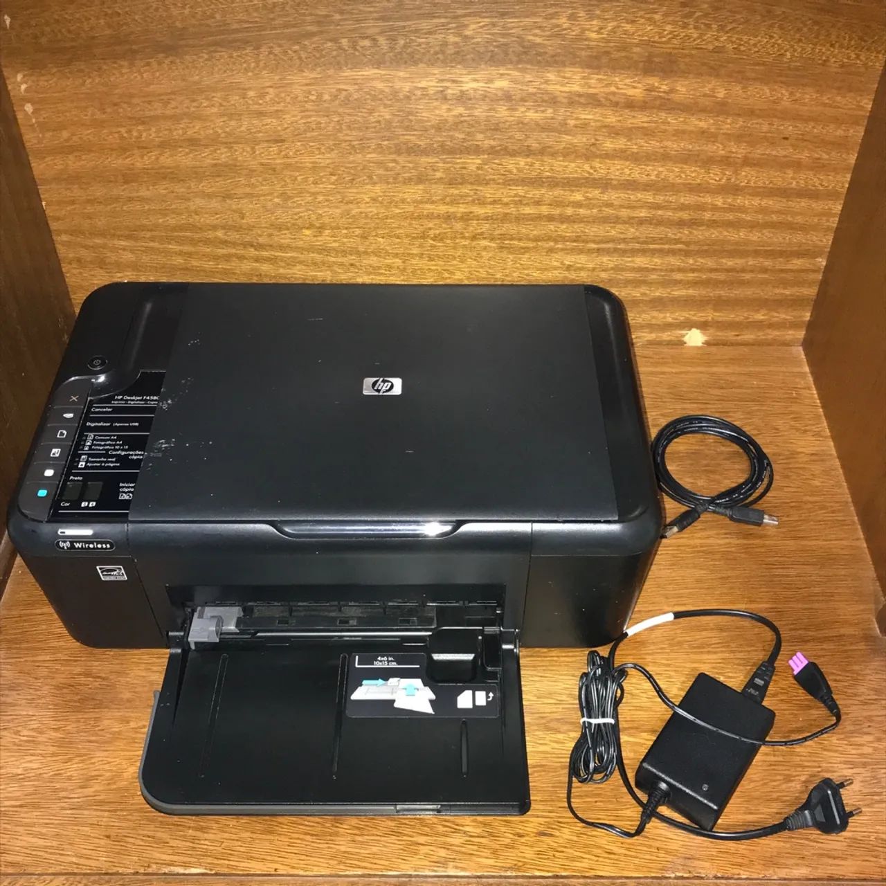 Impressora  Multifuncional HP Deskjet F4580 Wi-Fi Wireless