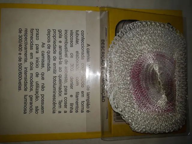 Camisas para lampião a gás JACKWAL embalagem original  - Foto 3