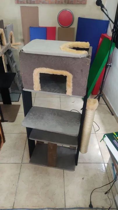 Casinha e Arranhador de Gato - Black Friday - Foto 4