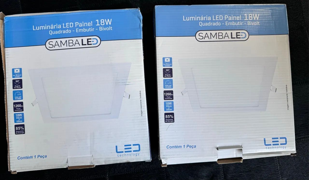 Luminária led 18w bivolt  - Foto 5