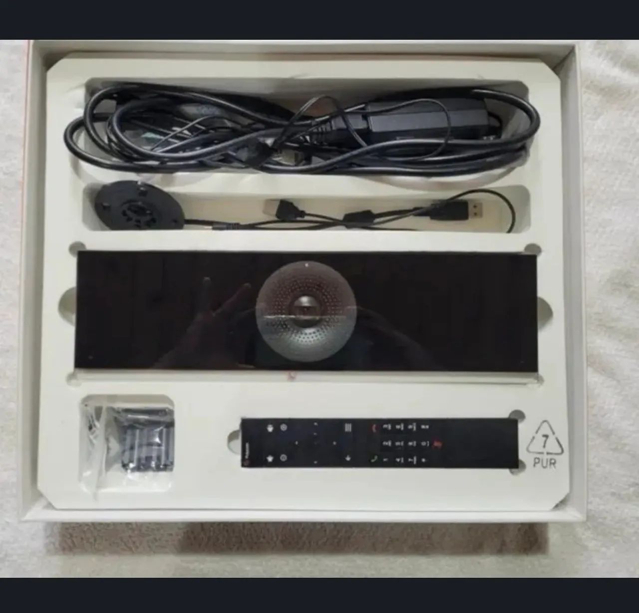 Aparelho polycom debut +microfone64167721365634122