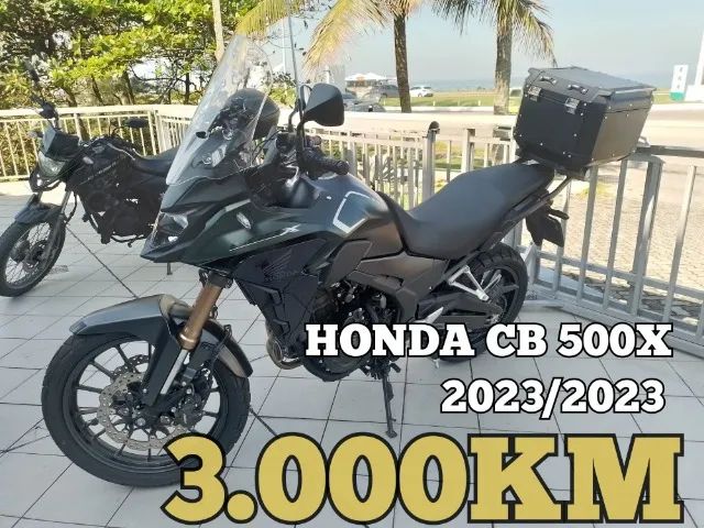 Novíssima Honda CB 500 X 2023/2023 com apenas 3.000km - único dono, garantia de fábrica
