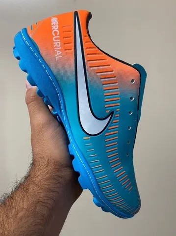 Chuteira Society Costuradas Sintético Futebol