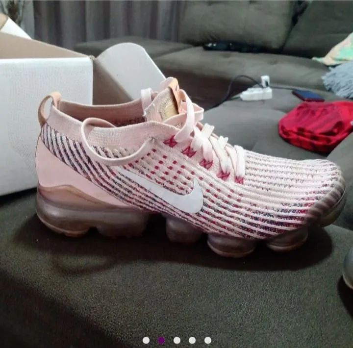 Nike air vapormax flyknit rosa best sale