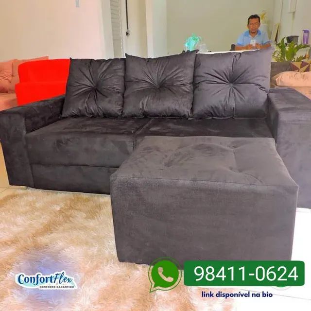 Fábrica De sofás e camas Box. Coliseu com o kit conforto  - Foto 4