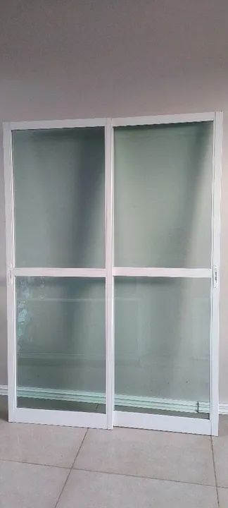 Porta Sacada de Alumínio Completa/1,47×2,11 - Foto 3