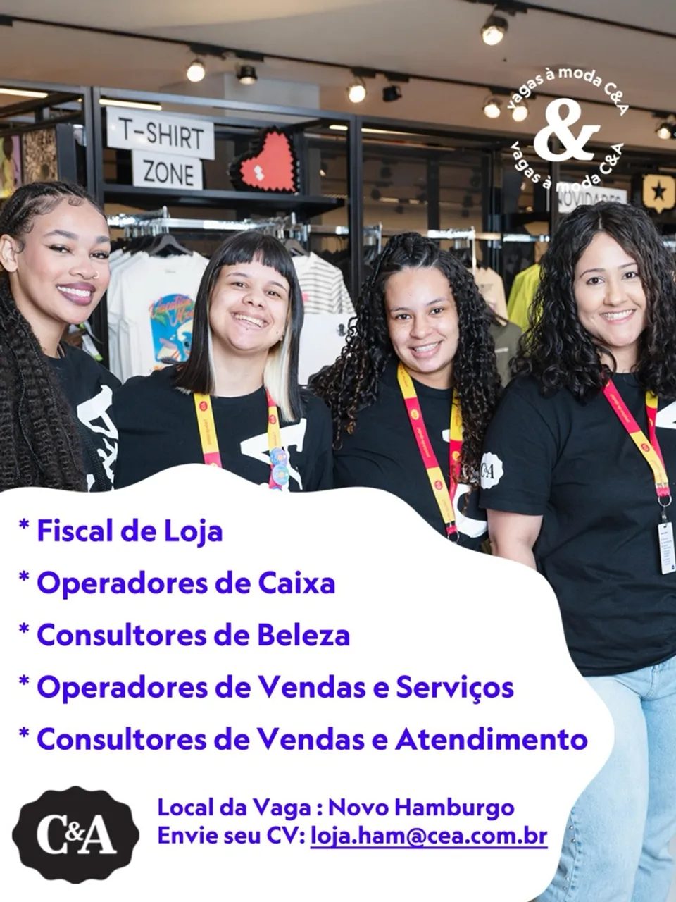 Vagas de emprego