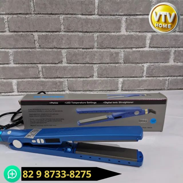 Prancha de Cabelo Profissional + Entrega Grátis e Garantia - Foto 3