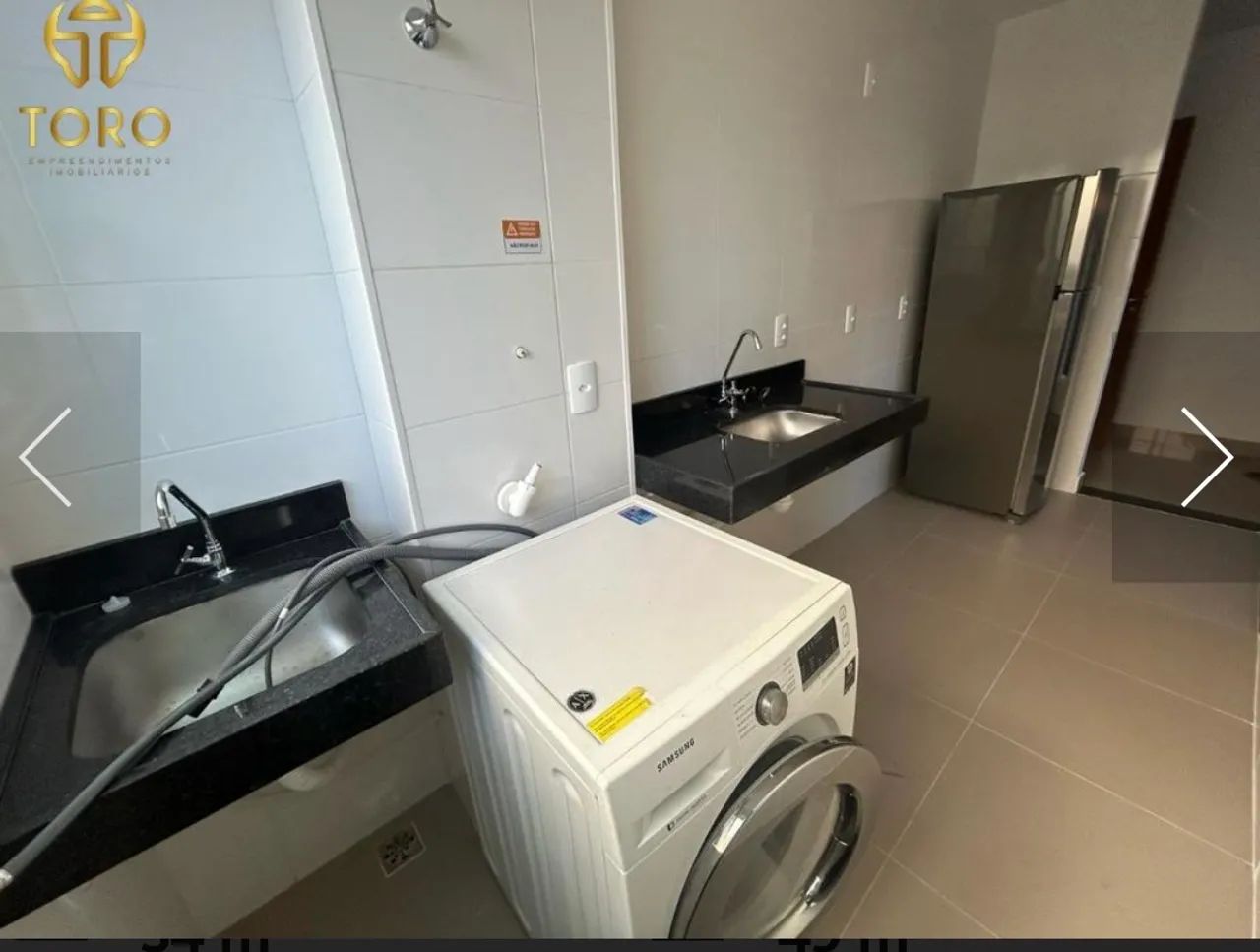 Apartamento semi mobiliado 