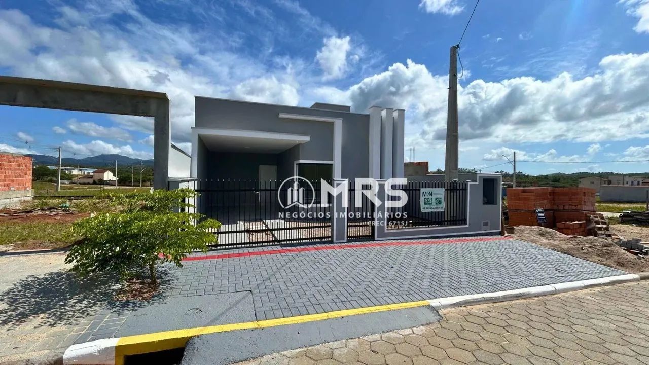 Casa com 2 dormitórios à venda, 78 m² - Areião - Canelinha/SC - Foto 2
