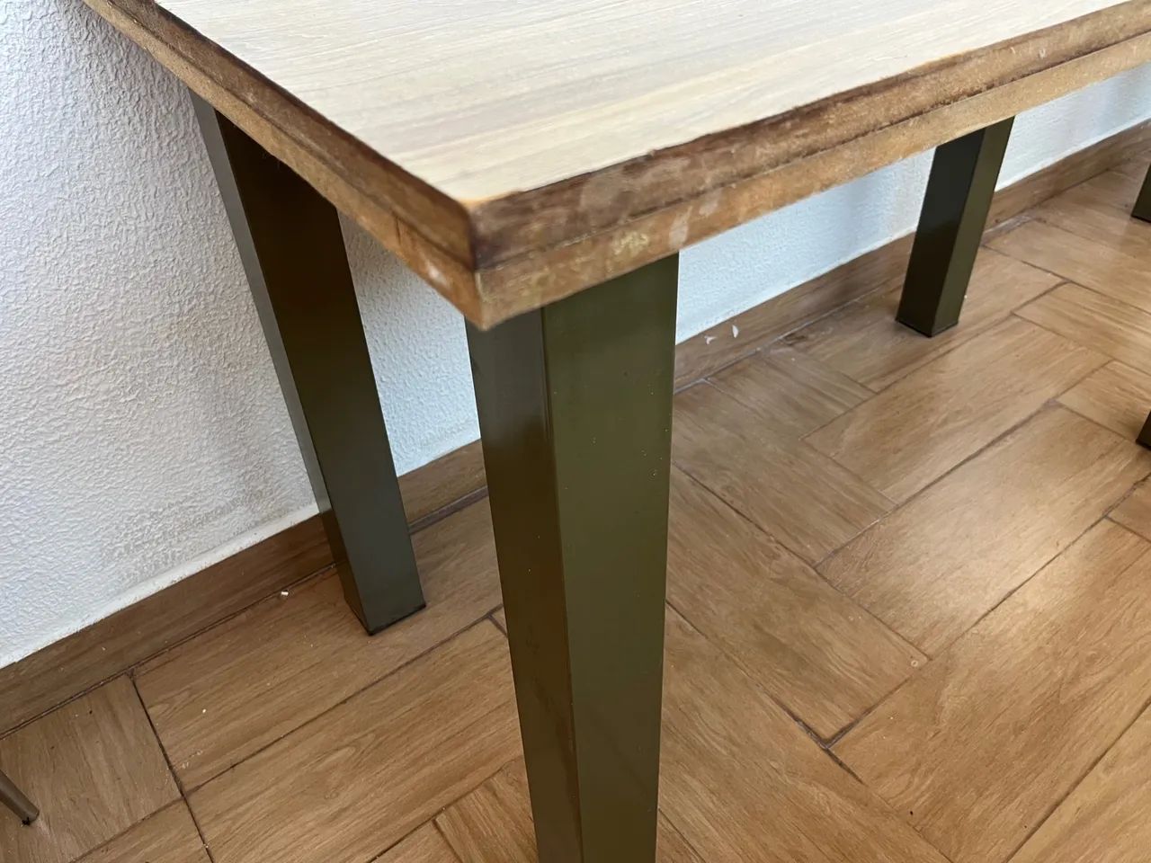 Mesa de MDF reforçado com pés de ferro - Foto 3
