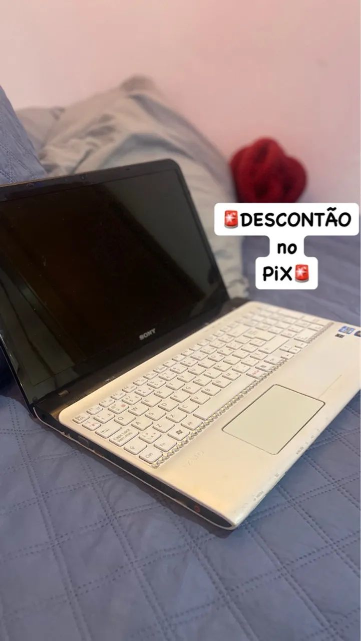 Notebook Sony -VAIO  ?- COR - BRANCO (Perolado) Leve e elegante, - Foto 4