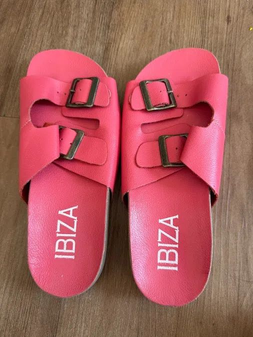 Sandália Birken Ibiza com Solado de Cortiça e Fivelas Ajustáveis - Tamanho 35 - Foto 2